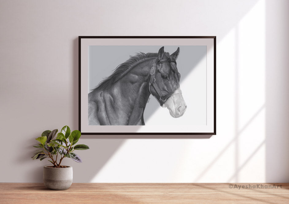 Seattle Slew Print